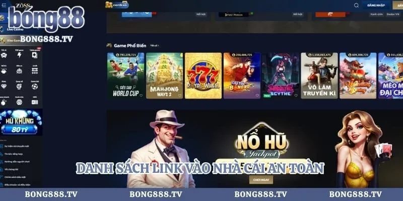 Zo88 - Đường Link Đăng Nhập Hệ Thống An Toàn Tuyệt Đối Hình số 4 tại sungaibunus.my Danh sách link vào nhà cái an toàn để bạn tham gia cá cược